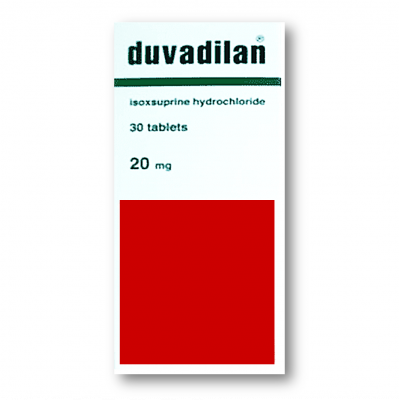 DUVADILAN 20 MG ( ISOXSUPRINE ) 30 TABLETS